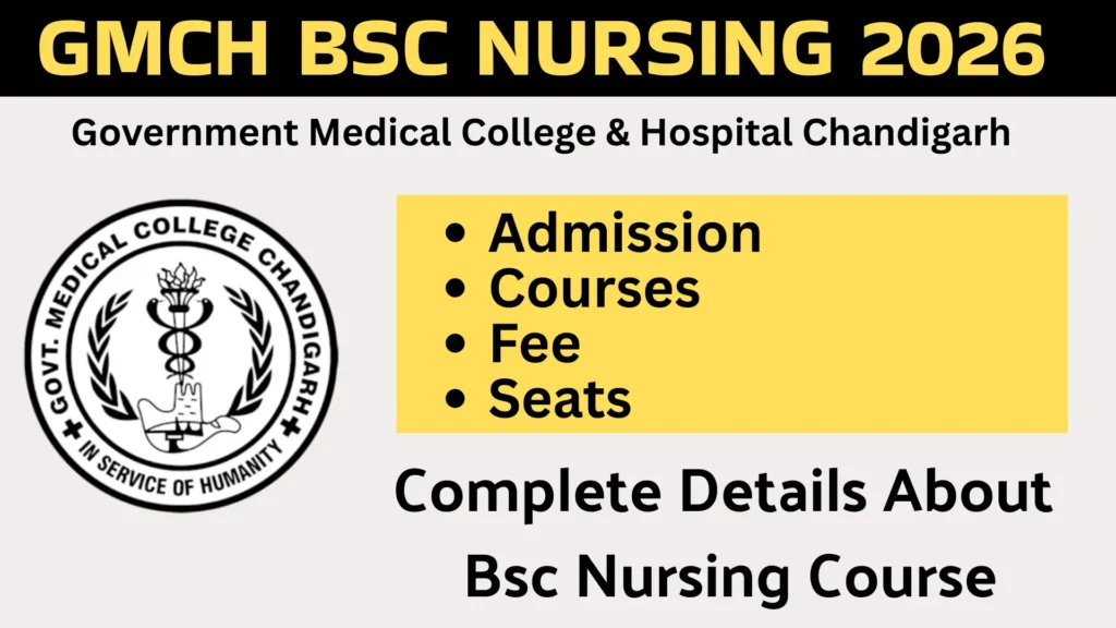 GMCH BSC NURSING 2026
