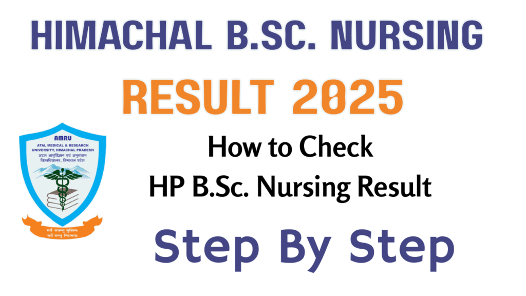 HIMACHAL BSC NURSING RESULT