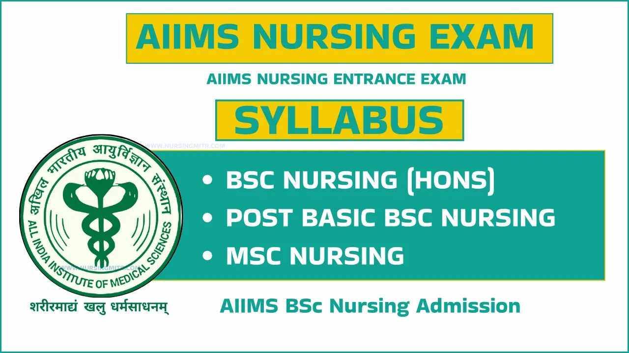 AIIMS Nursing Syllabus