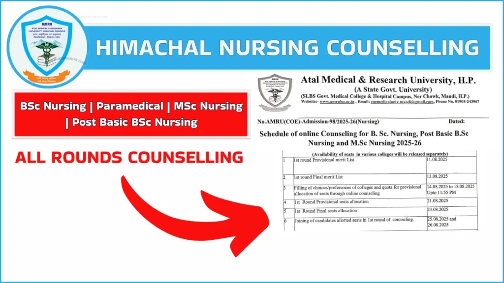 AMRU BSc Nursing Counselling