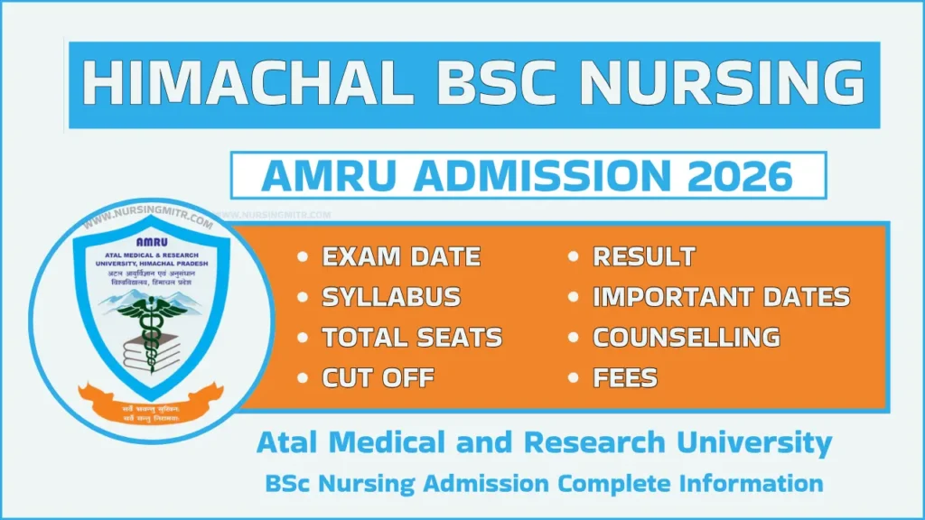 Himachal Pradesh HP BSC Nursing Admission