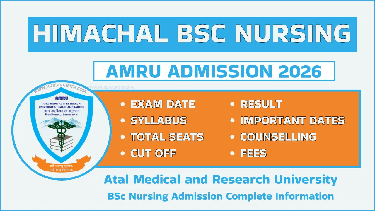 Himachal Pradesh HP BSC Nursing Admission