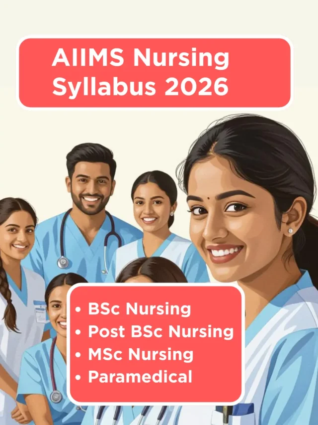AIIMS Nursing Syllabus 2026 Complete BSc Nursing