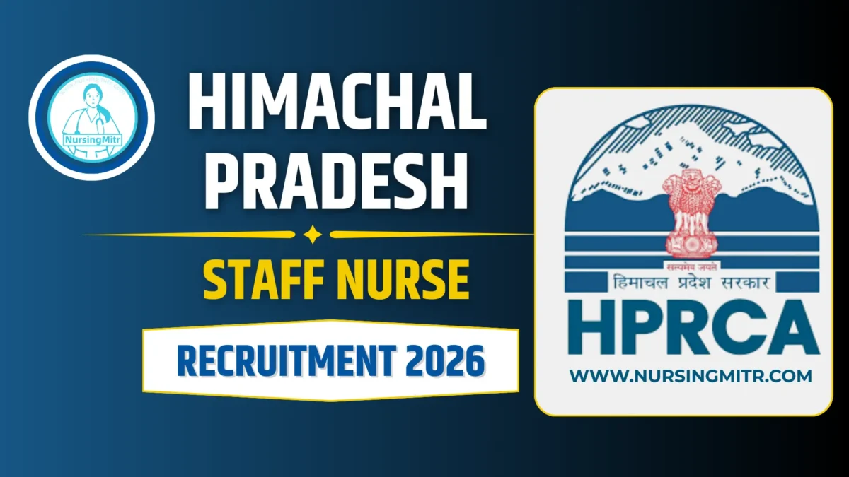 Himachal Pradesh Staff Nurse Recruitment 2026