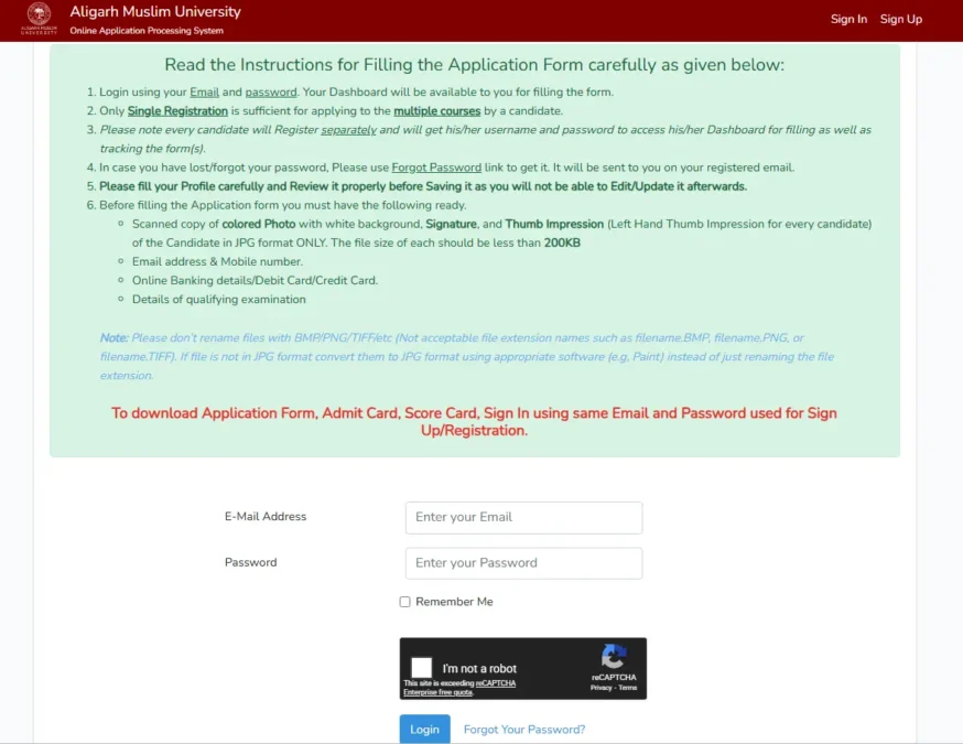 AMU BSc Nursing 2026 Apply Online