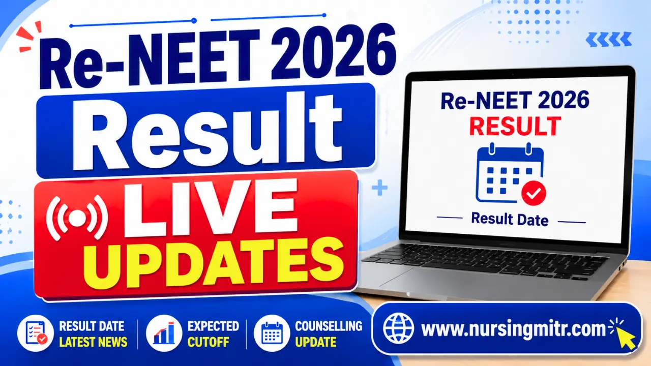 Re-NEET 2026 Result Live Updates: Direct Link, Merit List & Counselling