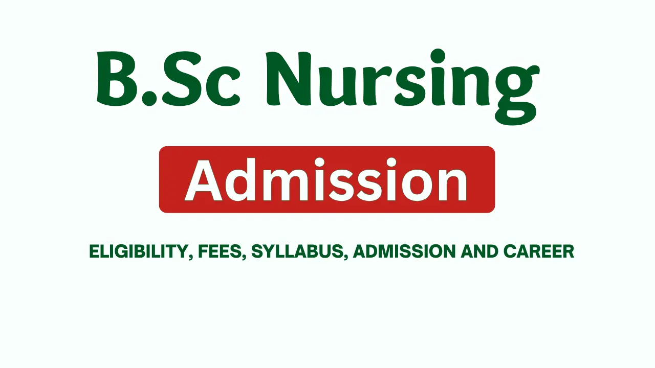 BSc Nursing Course