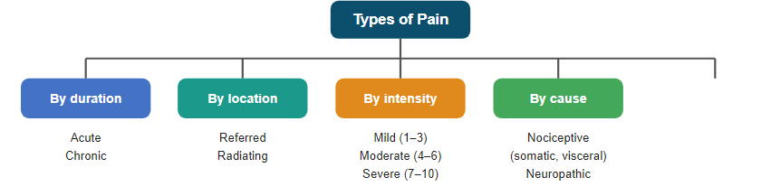 Classification of pain
