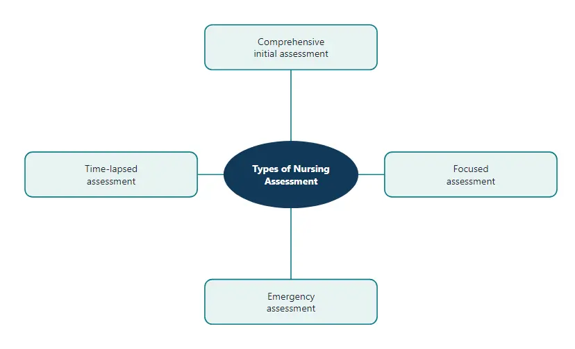 Four types of nursing assessment