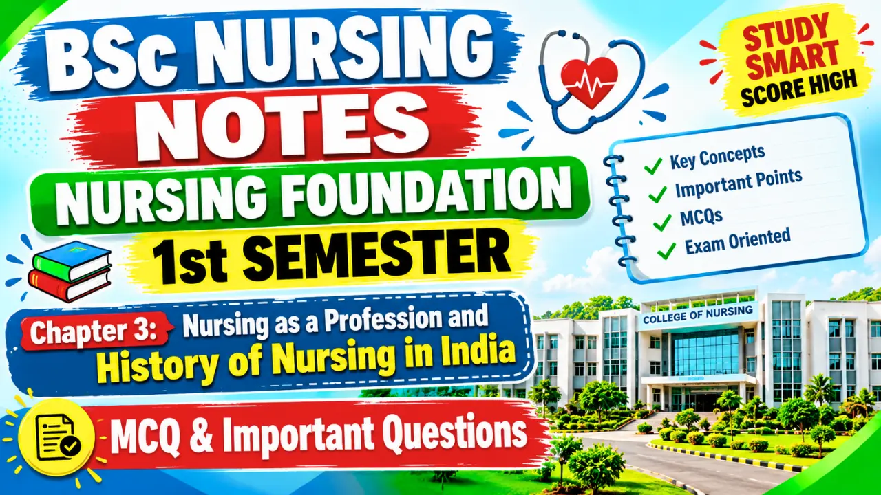Chapter 3: Nursing as a Profession and History of Nursing in India